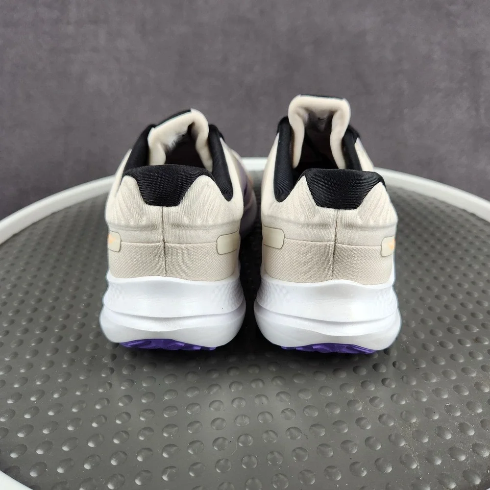 Nike Quest 6 Running Shoes Womens Size 8.5 Beige Purple Sneakers DD9291-101‎